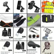 Accesorios para motos: mallas elásticas, baúl o almacenamiento ,ganchos o bandas sujetadoras,soporte de móvil etc - Img 54120237
