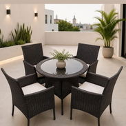 Juego de terraza mensajería incluida - Img 56879751