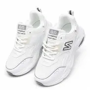 TENIS DEPORTIVOS UNISEX BLANCO Y GRIS - Img 56821130