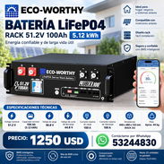 Batería ECO WORTHY 51.2V 100Ah - Img 58270067