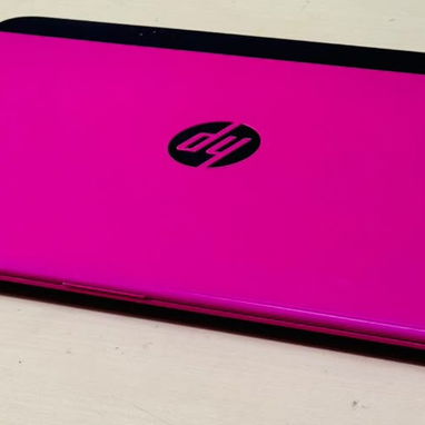 Laptop HP 14 pulgadas HD rosada - 4/7