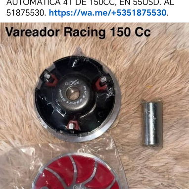 PIEZAS MOTO AUTOMÁTICA 4T - 10/10