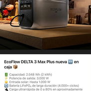 DELTA 3 MAX PLUS ‼️Nueva en Caja 📦 EcoFlow DELTA 3 Max Plus - Img 56290449