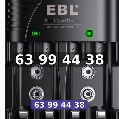 Cargador de Pilas EBL Carga Rapida - 3/3