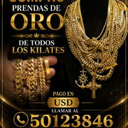 Compro prendas de oro de todos los kilates y cosas rotas también - Img 55656557