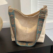 Bolso beige bohemio - Img 55298516