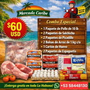 Combos de comida para toda Ciudad Habana y remesas pagos por CUP, USD, Zelle, Paypal - Img 55255110
