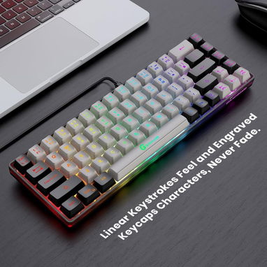 ☎️53544655 🛵 Entrega Disponible ⭐ GEODMAER Teclado Gamer 65% (68 teclas)⭐ - Img 121395226