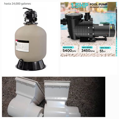 CALENTADOR, FILTROS, TEMMPORIZADORES, SKIMER, LUCES DE PISCINA, YETS, ETCPARA - Img 112463354