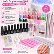 Lampara de uñas con accesorios  Kit de uñas 65 USD   C5 5 - Img 57645158