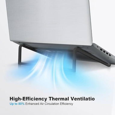 Soporte plegable para laptop con ventilación universal | videojuegoshabana.com - Img 121928435
