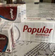 Un cartón y 6 cajas (16 cajas) de cigarros Popular rojo con filtro - Img 45944189
