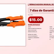 REMACHADORA MANUAL DE PALANCA . - Img 56933510