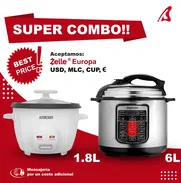 COMBO DE OLLA REINA Y OLLA ARROCERA - Img 49423634