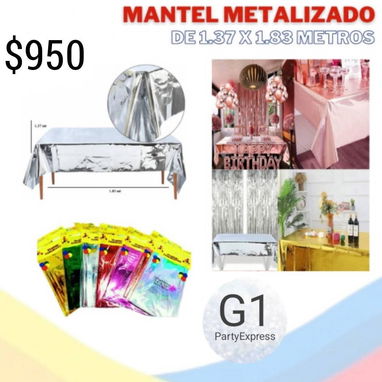 Mantel y cortinas decorativas para celebraciones - Img 122277721