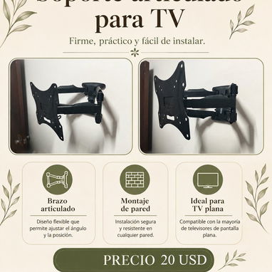 Soportes para TV,mesitas,muebles,plancha,cortinas,televisor,zapatera o organizador de pared,repisa,gavetero. - 2/10
