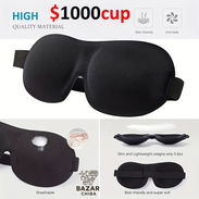 Mascara de dormir ajustable poliester suave ligera – Antifaz $1000cup - Img 56829918