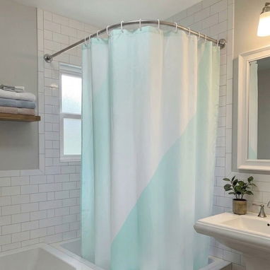 Hermosas cortinas de baño antimoho - 3/6