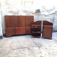 ⚜️ Cama camera con mesitas antigua restaurada • Entrega incluida 🚛 [66] - Img 56402569