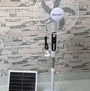 Ventilador recargable de 16 pulgadas con batería de litio y 8 horas de duración ininterrumpida - Img 49437061