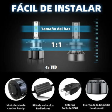 Bombillos turbo led H7 - Img 114195134