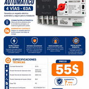 TRANSFER DE ENCENDIDO AUTOMÁTICO 4 VÍAS – 63A - Img 57300507