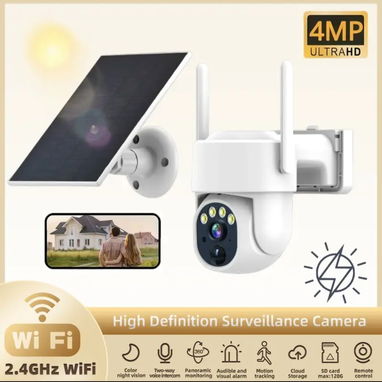 Cámara solar Wifi/ un visor 4Mpx/ - 2/9