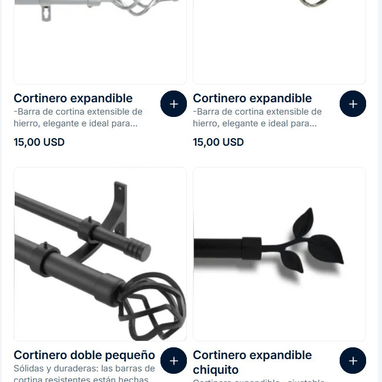 Hermosos CORTINEROS! expandibles hasta 2m y 3m PARA SALA Y HABITACIONES - Img 121984375
