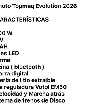 BICIMOTO TOPMAQ EVOLUTION 2026 - Img 125165835