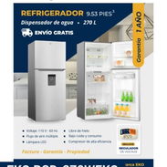 Refrigerador de 9.53 pies³ / 270 Litros. - Img 57254026