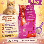 Arena importada para gatos. Bolsa 5 kg - Img 57665458