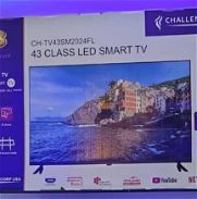 🖥Smart TV de 43” marca challenger con soporte a la pared - Img 46071716