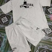 Ropa hombre - conjunto de shorts+pullover overzise.   10 Usd - Img 55840435