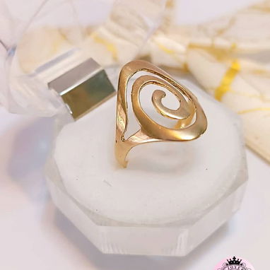 Anillos sencillos de oro 10k originales calidad garantizada - 7/10