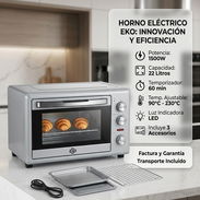 Horno 22L EKO 1500W $160 🏡 Envío Incluido 🧾 Factura y Garantía 🌟 ¡Prepara recetas crujientes y deliciosas hoy! - Img 57717026