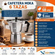 ‼️CAFETERA MOKA 6 TAZAS‼️ - Img 57204990