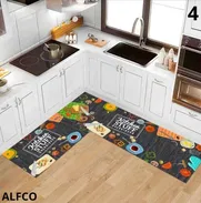 Set de 2 alfombras para cocina - Img 50126327