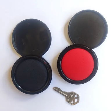 CUÑOS DE MADERA Y AUTO-ENTINTABLES GAFETES IMANTADOS SELLO DE PLASTILINA - 4/5