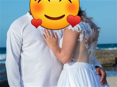Vestido de novia ideal para boda en la playa - Img main-image