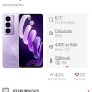 Itel city 100 4/256, nuevo, viene con todo. Doy garantía - Img 56615215