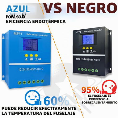 CONTROLADOR SOLAR MPPT 60A/80A/100A - 5/7