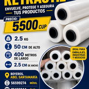 📦✨ ¡PAPEL RETRÁCTIL EN VENTA! ✨📦 Ideal para embalar, proteger y asegurar tus productos y mercancías. - Img 57234684