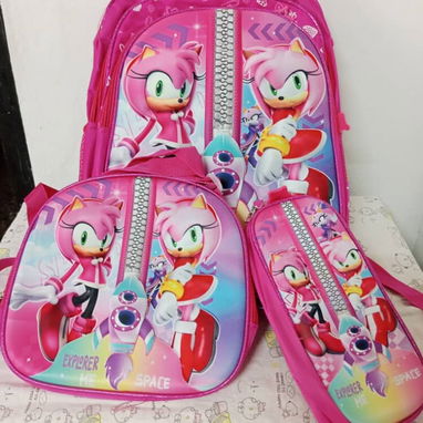 Lindas mochilas,con merendero ,cartuchera - Img 123244806
