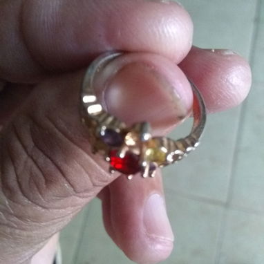 Sortija con piedras brillantes - 4/6
