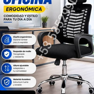 Sillas Modernas para Oficina🤩 🤩 - 4/4