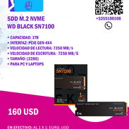 ⚡ SSD M.2 NVMe WD Black SN7100 – 1 TB - Img 55543341