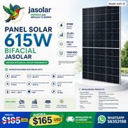 Panel solar 615 w Bifacial - Img 57979117