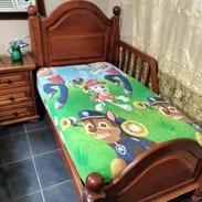Cama Largo1.50,ancho90,altura52.respaldar cabesal104,respaldar de los pies65  52961256 - Img 55710163