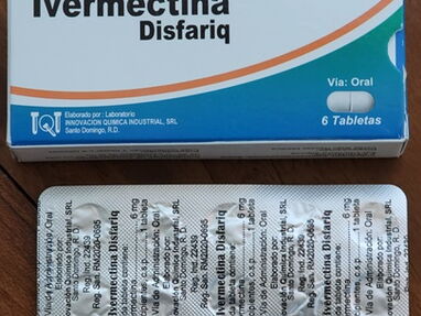 //-Otros-// Ivermectina de 6mg (1 Tratamiento 2 Tabletas ) (Para escabiosis resistente, piojos, Acaros en piel) - Img 62783599