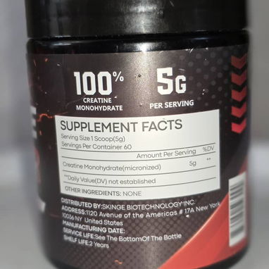💥 CHETE CREATINE POWDER 💥 La energía y fuerza que necesitas para rendir al máximo en cada rutina. Precio 20 USD ✅ 10 - Img 122003343
